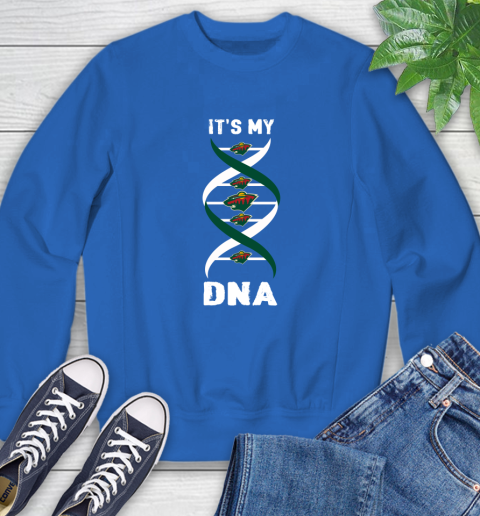 Minnesota Wild NHL Hockey It's My DNA Sports Sweatshirt 9