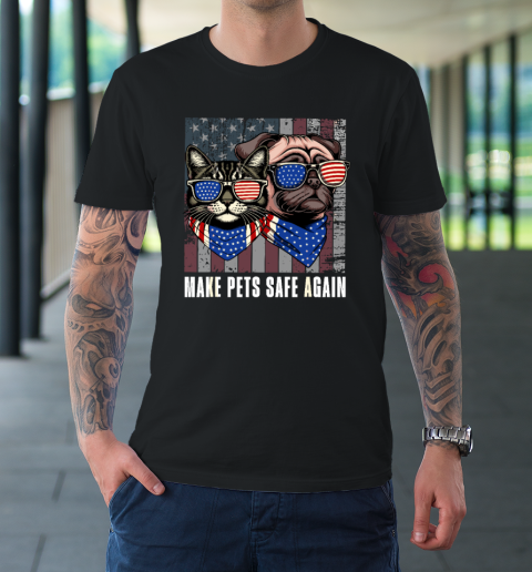 Make Pets Safe Again Trump Harris Debate Eating The Dogs Cat T-Shirt