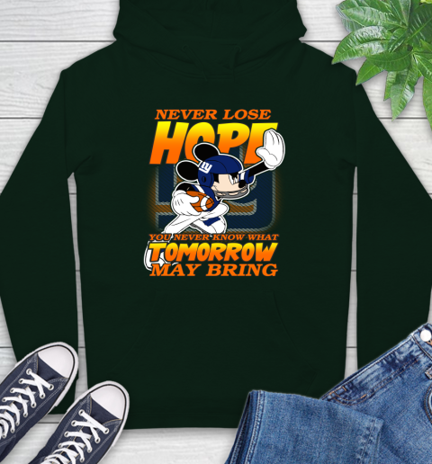 New York Giants NFL Football Mickey Disney Never Lose Hope Hoodie 12