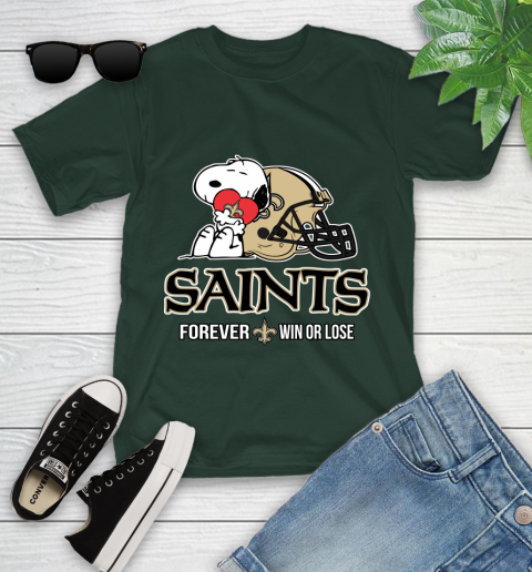 NFL The Peanuts Movie Snoopy Forever Win Or Lose Football New Orleans Saints 107