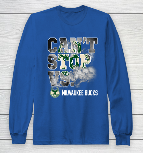 NBA Milwaukee Bucks Basketball Can't Stop Vs Long Sleeve T-Shirt 6