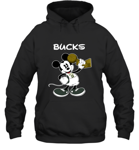 Mickey Milwaukee Bucks Hoodie