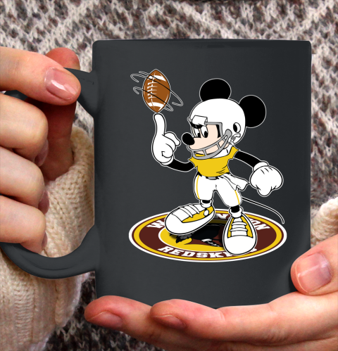 NFL Football Washington Redskins Cheerful Mickey Disney Shirt Ceramic Mug 11oz