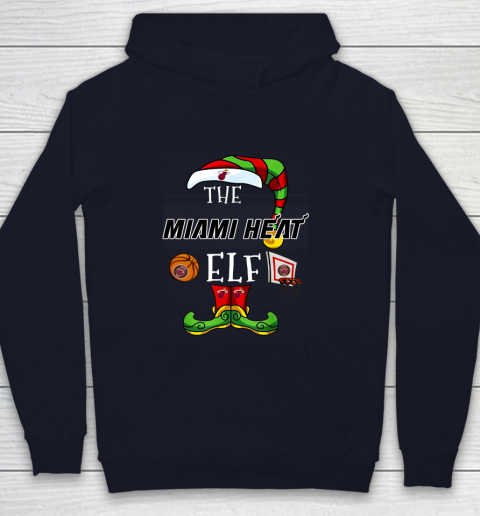 Miami Heat Christmas ELF Funny NBA Youth Hoodie 2