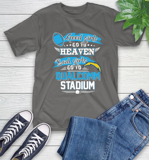 Los Angeles Chargers NFL Bad Girls Go To Qualcomm Stadium Shirt T-Shirt - Image 11