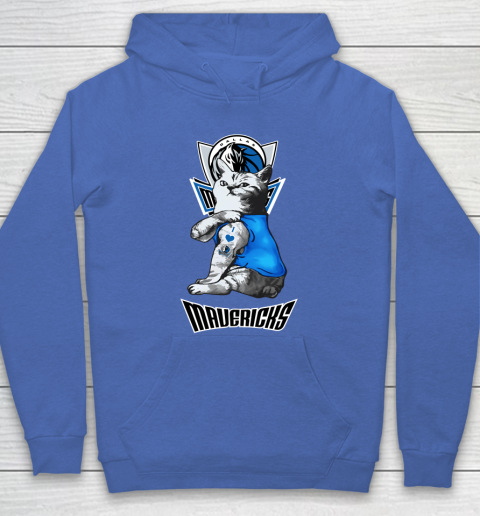NBA Basketball My Cat Loves Dallas Mavericks Hoodie 6