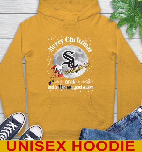 White Sox Merry Christmas To All And To White Sox A Good Season MLB Baseball Sports Hoodie 2