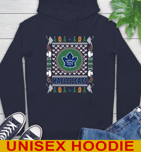 Toronto Maple Leafs Merry Christmas NHL Hockey Loyal Fan Hoodie 3