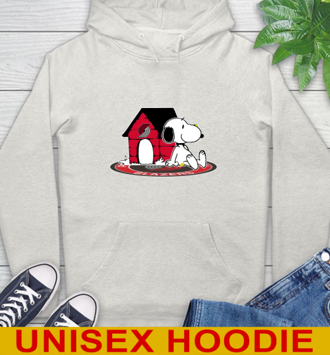 NBA Basketball Portland Trail Blazers Snoopy The Peanuts Movie Shirt Hoodie 12