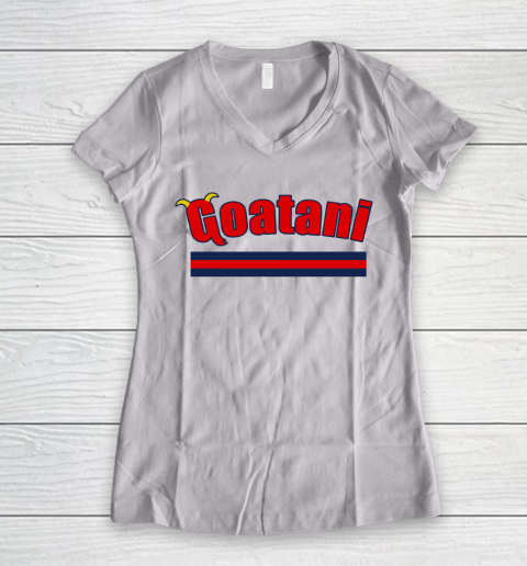 Goatani Goat Women's V-Neck T-Shirt