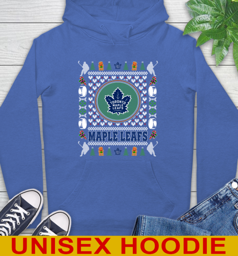 Toronto Maple Leafs Merry Christmas NHL Hockey Loyal Fan Hoodie 9