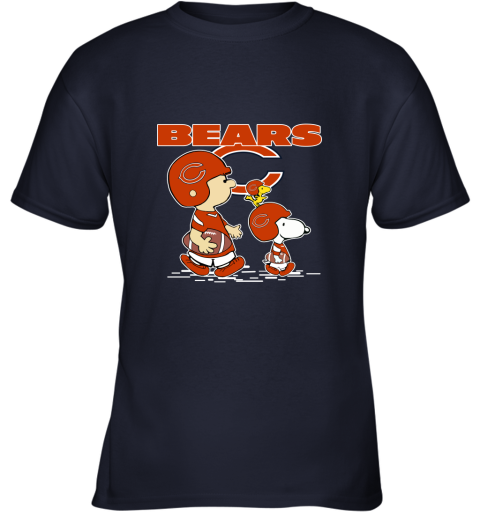 Original chicago Bears Let's Play Football Together Snoopy Charlie