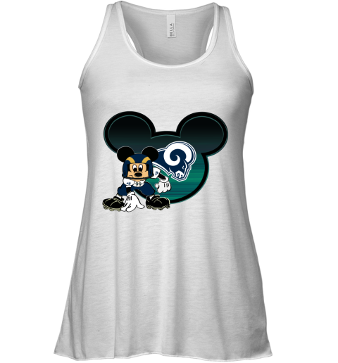 NFL Los Angeles Rams Mickey Mouse Disney Super Bowl Football T Shirt -  Rookbrand