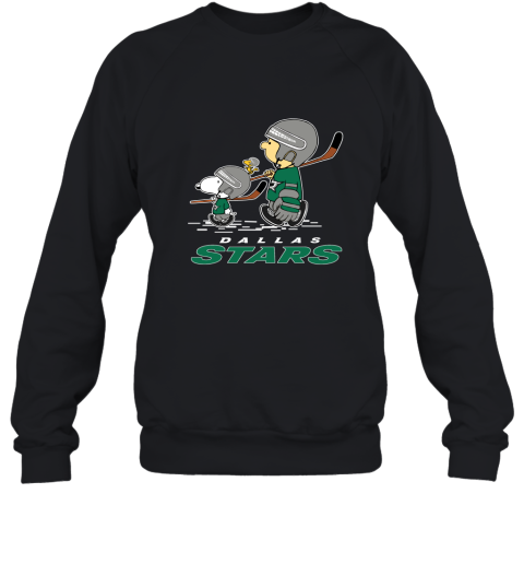 Let's Play Dallas Star Ice Hockey Snoopy NHL Sweatshirt
