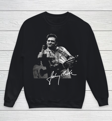 Johnny Cash Signature Johnny Cash shirt Youth Sweatshirt