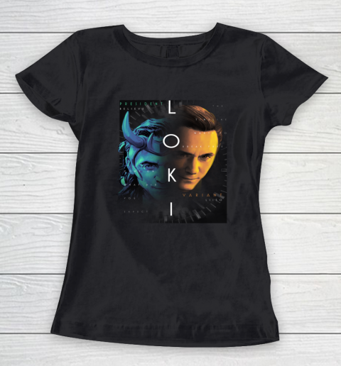 Marvel Loki Split Choices Women's T-Shirt