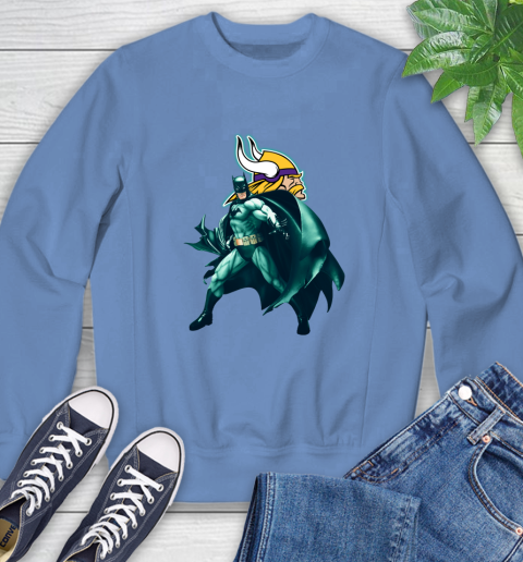 NFL Batman Football Sports Minnesota Vikings Sweatshirt 11
