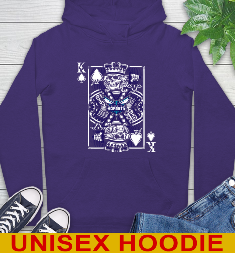 Charlotte Hornets NBA Basketball The King Of Spades Death Cards Shirt Hoodie 5