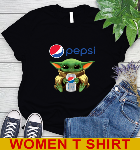 Star Wars Baby Yoda Hugs Diet Pepsi Soft Drink Shirt 90