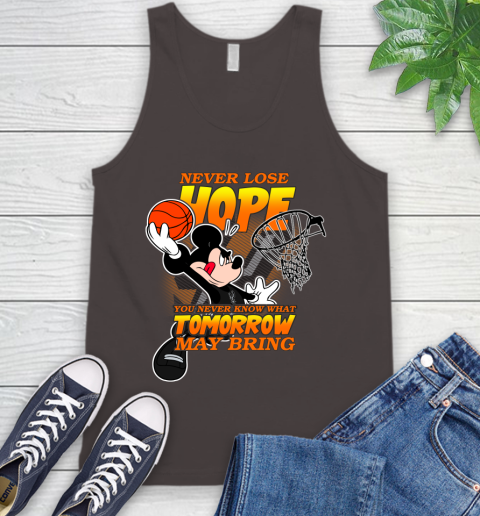 San Antonio Spurs NBA Basketball Mickey Disney Never Lose Hope Tank Top 6