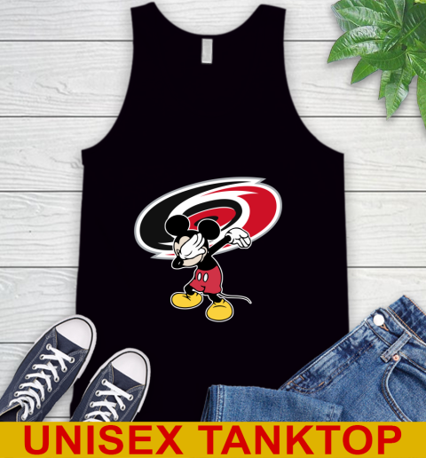 Carolina Hurricanes NHL Hockey Dabbing Mickey Disney Sports Tank Top 2