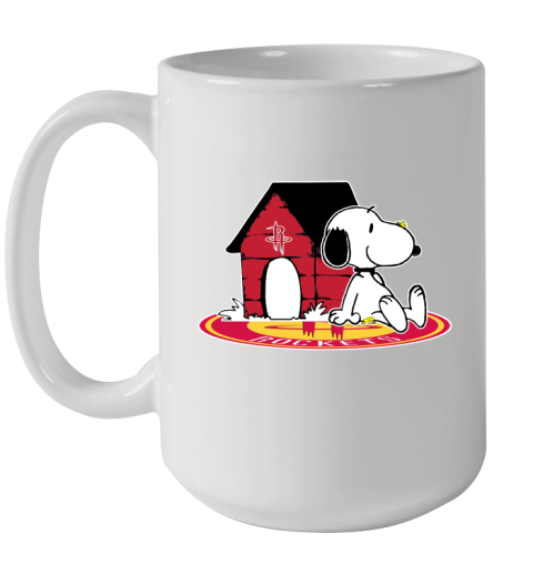 NBA Basketball Houston Rockets Snoopy The Peanuts Movie Shirt Ceramic Mug 15oz