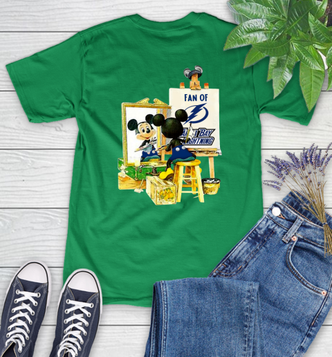 NHL Hockey Tampa Bay Lightning Mickey Drawing Shirt 88