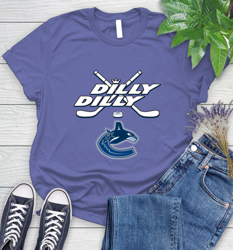 NHL Vancouver Canucks Dilly Dilly Hockey Sports Women's T-Shirt 11