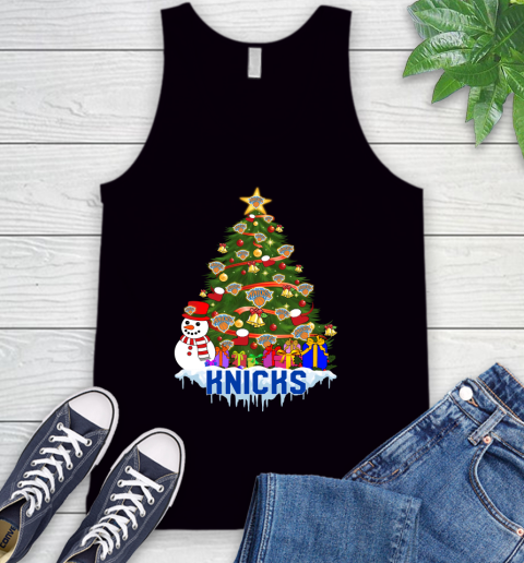 New York Knicks Merry Christmas NBA Basketball Sports Tank Top 2