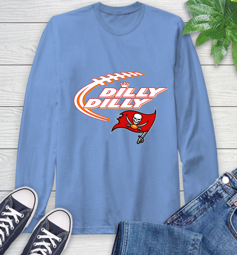 NFL Tampa Bay Buccaneers Dilly Dilly Football Sports Long Sleeve T-Shirt 11