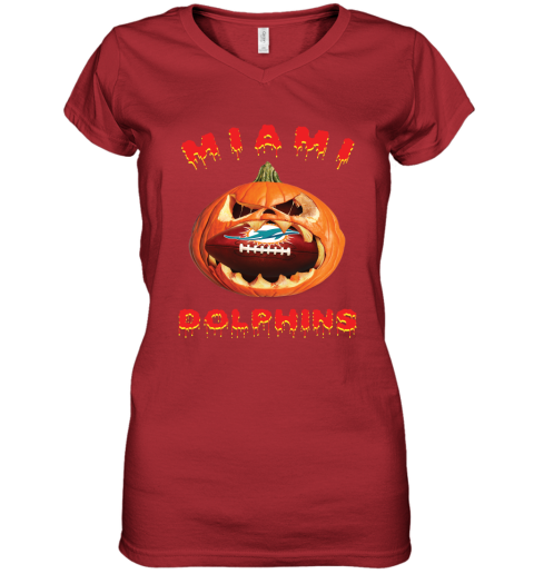 Miami Dolphins Halloween Horror Movie Pumpkin Shirt - High-Quality Printed  Brand