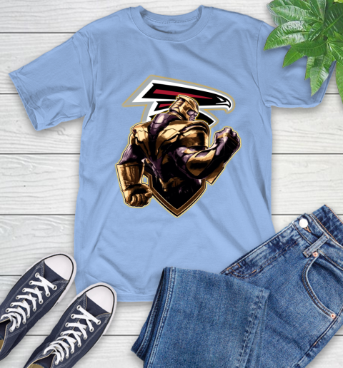 NFL Thanos Avengers Endgame Football Sports Atlanta Falcons T-Shirt 11