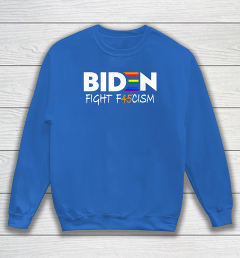 Biden Fight F45cism Shirt Biden Fight Fascism Anti Trump Sweatshirt 6 Biden Fight F45cism Shirt Biden Fight Fascism Anti Trump Sweatshirt - Image 6