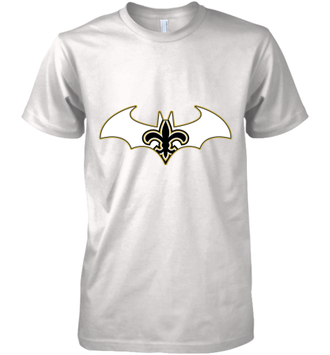 We Are The New Orleans Saints Batman NFL Mashup Premium Men's T-Shirt
