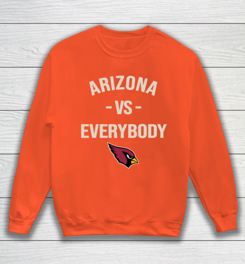 Arizona Cardinals Vs Everybody Sweatshirt 3