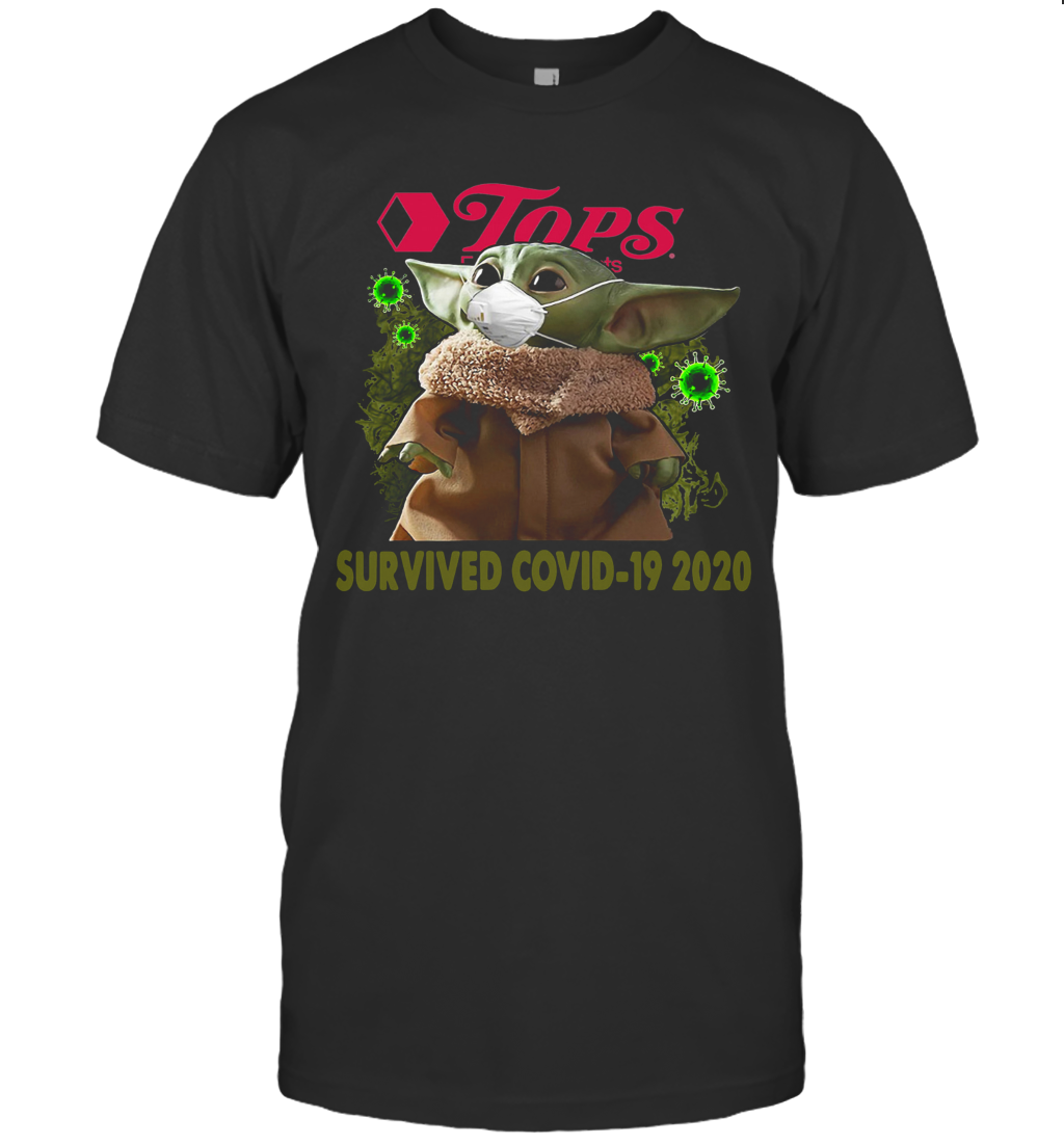 Baby Yoda Tops Free Markets Survived COVID 19 2020 T-Shirt