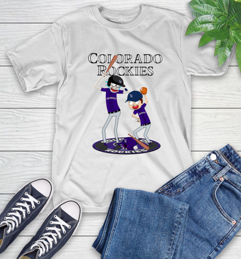MLB Colorado Rockies Rick And Morty Baseball