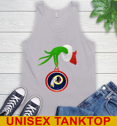 Washington Redskins Grinch Merry Christmas NFL Football Tank Top 4