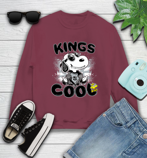 NHL Hockey Los Angeles Kings Cool Snoopy Shirt Sweatshirt 5