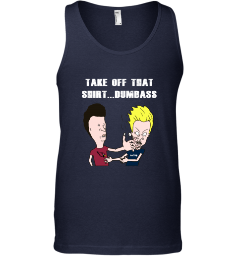 Arizona Cardinals Take Off Shirt Dumbass Face Slap v5c9 arizona cardinals take off shirt dumbass face slap unisex tank 17 front navy