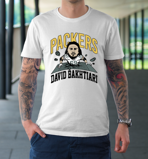 Green Bay Packers David Bakhtiari T-Shirt