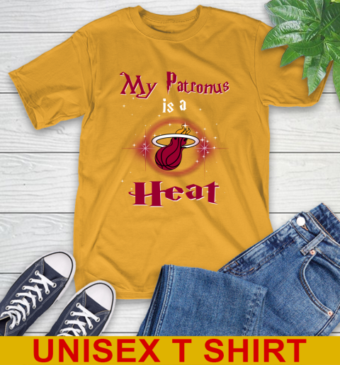 NBA Basketball Harry Potter My Patronus Is A Miami Heat T-Shirt 2