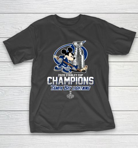 Tampa Bay Lightning Final 2020 Stanley Champions Mickey Mouse T-Shirt