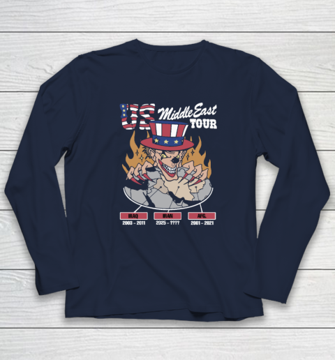 US Middle East Tour Iraq Iran AFG Long Sleeve T-Shirt 2