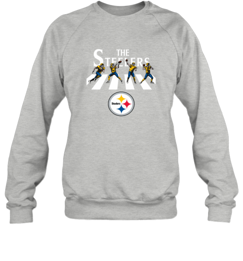 NFL Pittsburgh Steelers The Beatle Abbey Road Walk Sweatshirt