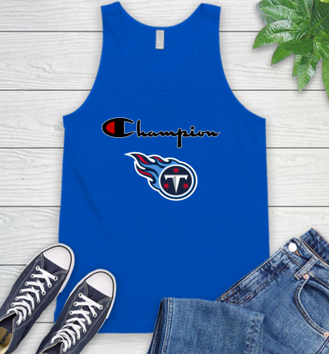 NFL Football Tennessee Titans Champion Shirt Tank Top 3