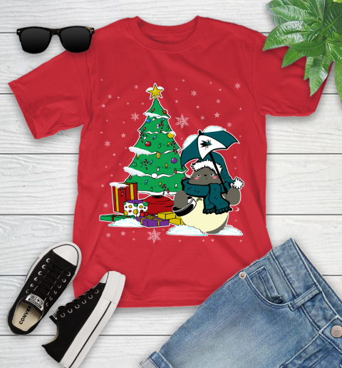 St.Louis Blues NHL Hockey Cute Tonari No Totoro Christmas Sports (2) Youth T-Shirt 13