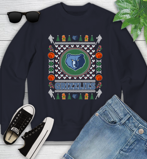 Memphis Grizzlies Merry Christmas NBA Basketball Loyal Fan Ugly Shirt 116