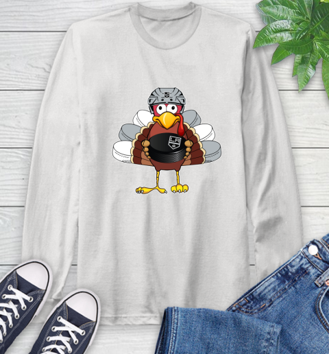 Los Angeles Kings Turkey Thanksgiving Day Long Sleeve T-Shirt
