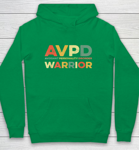 Autism Awareness Avoidant Personality Disorder Warrior AVPD Awareness Social Youth Hoodie 4